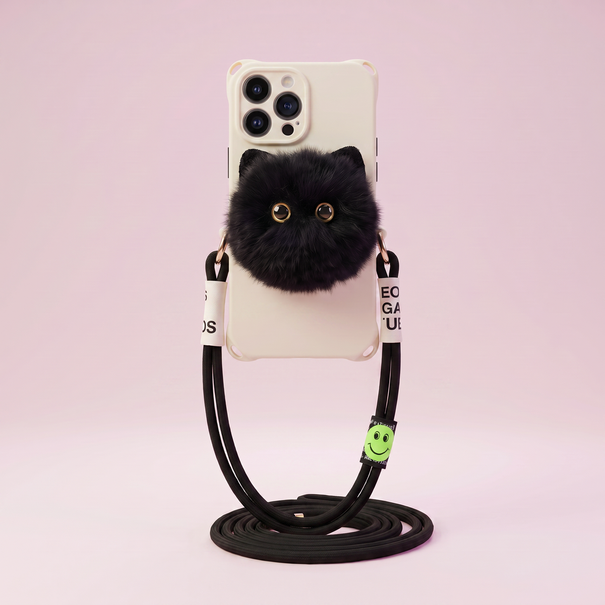 Fluffy Cat Strap