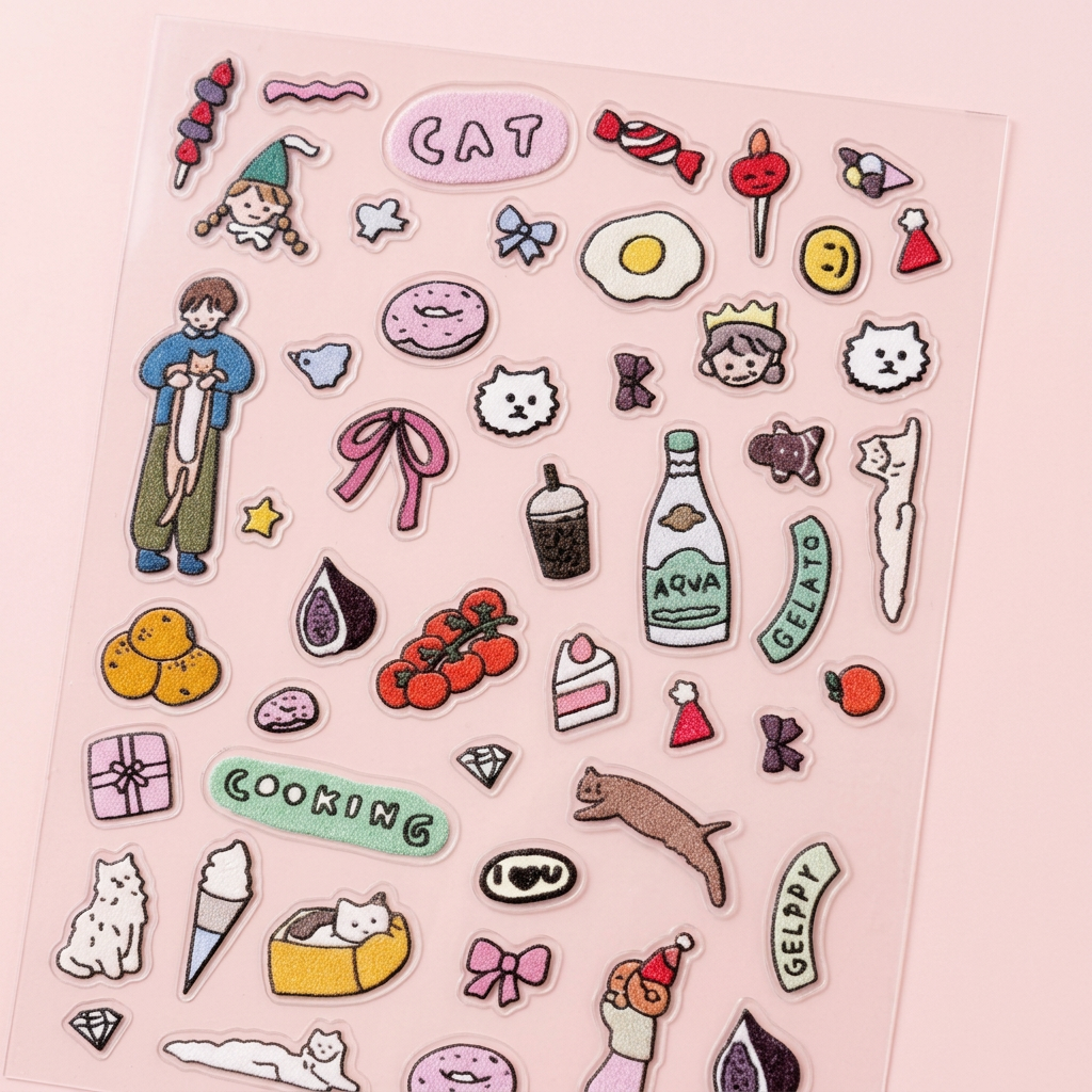 Tiny Doodle Sticker Sheet