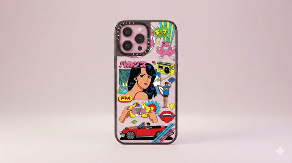 Pop Art Sticker Case