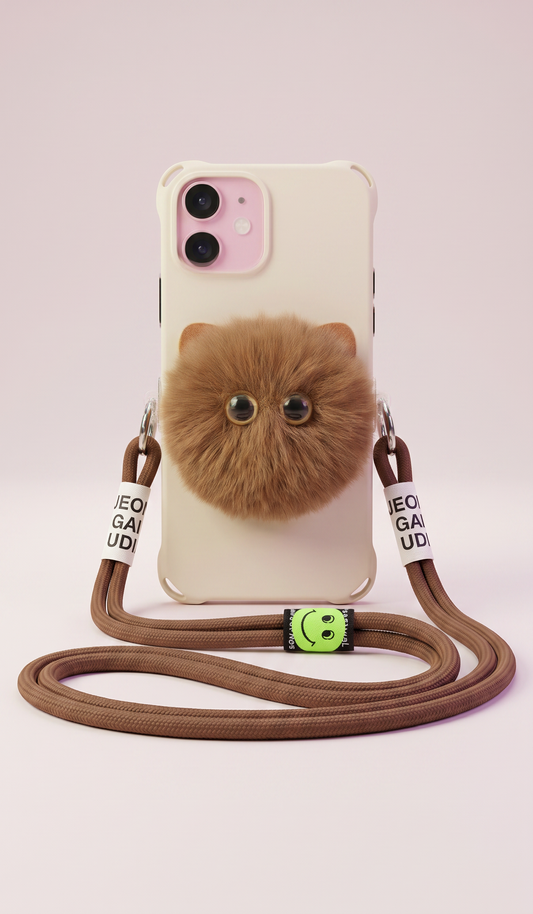 Fluffy Cat Strap